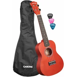 Cascha CUC102 Linden Red Koncertne ukulele (Kot novo)