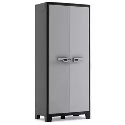 Keter Večnamenska omara Titan črna in siva 182 cm