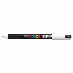 Marker permanentni Uni Posca PC-1MR 0,7mm bel
