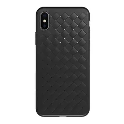 Maska Braided za iPhone XS Max, Crna