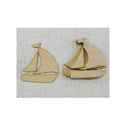 Rayher. Leseni okraski, Jadrnica, set 5, 9cm