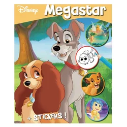Disney Megastar Movie Start – pobarvanka z nalepkami
