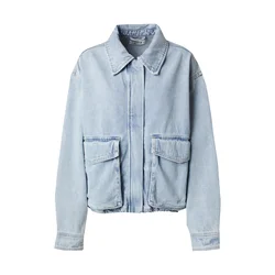 EDITED Prehodna jakna Thomai moder denim