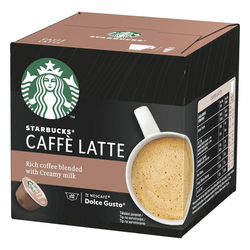 Starbucks Caffe Latte by NESCAFE Dolce Gusto kavne kapsule, 3x12 kapsul