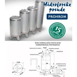 ELIT INOX BOCA ZA HIDROFOR HB 80LIT.