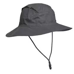 Tamnosivi vodootporni šešir za treking TREK 900