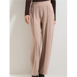 Sinsay - Wide leg pantalone - BEŽ
