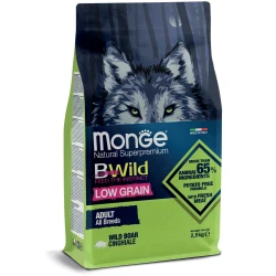 Monge BWild Low Grain Dog All Breeds Adult Wild Boar - 2.5 kg