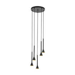 Eglo 97606 - LED luster na sajli CORTADERAS 5xGU10/5W/230V