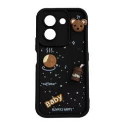 Maska Sweet Coffe za Honor X7e crna