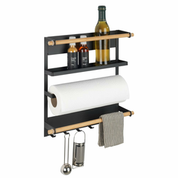 WENKO 54114100 - Organizator MAGNA 33x34 cm crna/braon