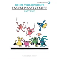 THOMPSON:EASIEST PIANO COURSE VOL.5 +AUDIO ACCESS