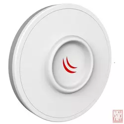 MikroTik DISC Lite5 ac, outdoor 5GHz 802.11a/n/ac wireless device with 21dBi integrated antenna and Gigabit Ethernet, 716MHz, 256MB, RouterOS L3 (RBDiscG-5acD)