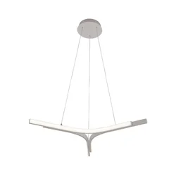 LED luster na sajli ALTA LED/30W/230V srebrne boje