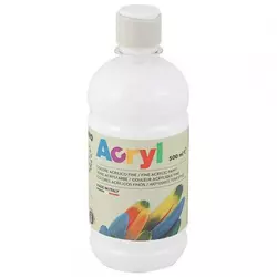 Boja akrilna 500ml CMP 4003TA500100 bela (white)