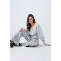 Trend Alacati Stili Ženska bluza Alc-X14722, Siva