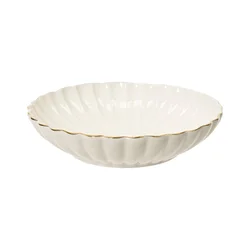 Homestar Plošča SHELL D20xV45 cm porcelan
