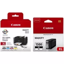 Canon - Komplet tinta za Canon PGI-1500XL (BK/C/M/Y) + PGI-1500XL BK (crna), original
