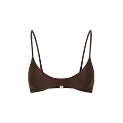 LSCN by LASCANA Bikini zgornji del temno rjava