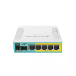 MikroTik RB960PGS hEX PoE 3G/4G-LTE & PoE svičruter 5 x LAN/WAN