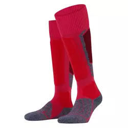 Falke SK1, ženske čarape za skijanje, crvena 16507