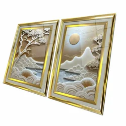 WALLXPERT Dekorativna slika u ramu (2 komada) 2P4363Kromaltinct 006