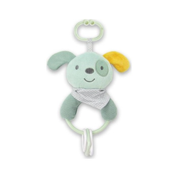 Lorelli zvecka za bebe dog green natural ( 10191400009 )