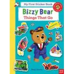 Bizzy Bear: My First Sticker Book Things That Go