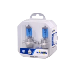 Narva par žarnic 12V-H4-60/55W Range Power White