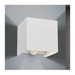 Orion AL 11-1314 - LED spoljašnje zidno svetlo sa senzorom CUBE-S LED/13W/230V IP54 bela