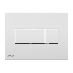 Ravak X01457 - Taster za ispiranje UNI 24,7x16,5 cm bela
