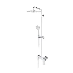 Rosan STOLZ Baterija za tuš kadusa kvadratnim usponskim tušem 250x250mm