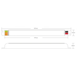 DAWN LED NAPAJANJE SLIM 24V 200W 200WHH-24