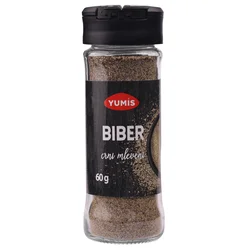 Yumis Biber crni mleveni, 60g