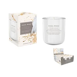 eoshop Sveča v kozarcu ANGEL KRILA dišeče 150g