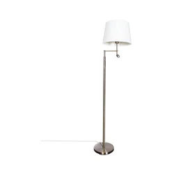 ByRydens 1988780-5504-LED Stojeća lampa ORLANDO 1xE27/5W/230V+LED/3W bela/bronza