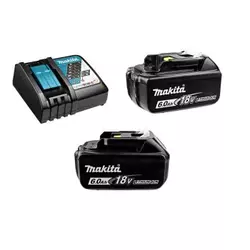 Set 2 x BL1860B baterija 18V 6,0Ah LXT + punjač DC18RC Makita
