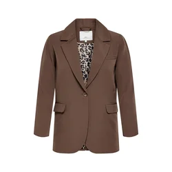 ONLY Carmakoma Blazer CARLANA-BERRY rjava