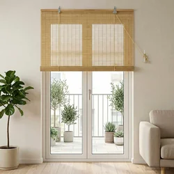Rolo zavjesa Prirodna 120 x 220 cm Bambus