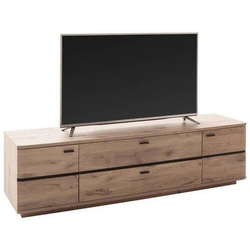 NISKA KOMODA 195/55/50 cm antracit, boja hrasta