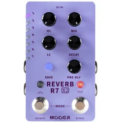 MOOER R7 X2 Reverb Kitarski efekt