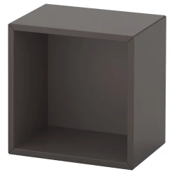 EKET Zidne spojene police, tamnosiva, 35x25x35 cm