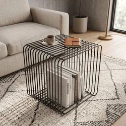 Hanah Home pomoćni sto Frey, 34,8 cm, crni