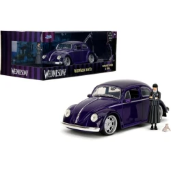 Wednesday avto 1972 VW Beetle 1:24 in figurica Wednesday