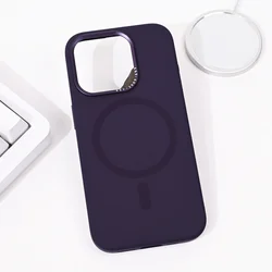 Maska za mobilni telefon iPhone 15 Pro, Magsafe, Ljubičasta
