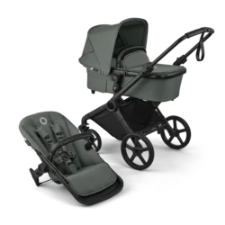 Bugaboo - Otroški voziček Cub - Forest Green (2v1)