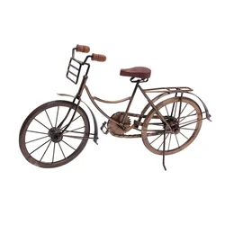 Stoječa dekoracija BICYCLE 47 cm bakrena KO-A78100010mede
