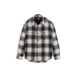 Tommy Jeans Srajca črna / bela