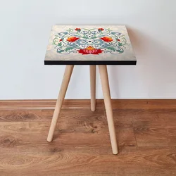 Hanah Home Klub sto Shp144, 35x42x35 cm, Šareni