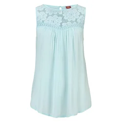 BUFFALO Top, modra